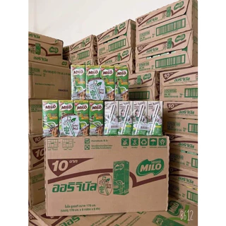 Sữa Milo Thái Lan siêu thơm ngon thùng 48h x 180ml