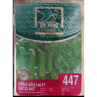 Hạt giống Bầu Sao lai F1 Bato 447 (100 Hạt) Én Vàng