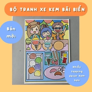 Cô tiên xanh - bộ Xe kem bãi biển