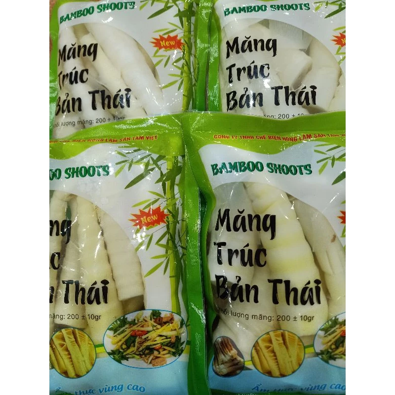 COMBO 2 GÓI MĂNG TRÚC TƯƠI  BẢN THÁI400G