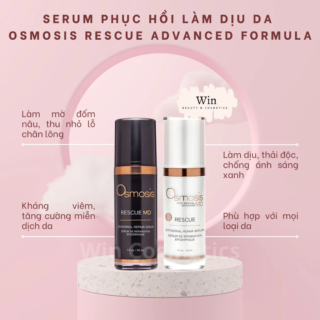 [Hàng công ty] Serum Osmosis Rescue Advanced Formula phục hồi da