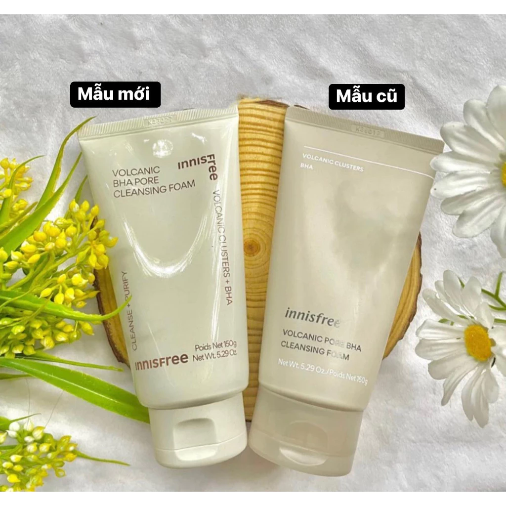 [Mẫu 2022]Sữa Rửa Mặt Innisfree Jeju Volcanic Pore Cleansing Foam 150ml