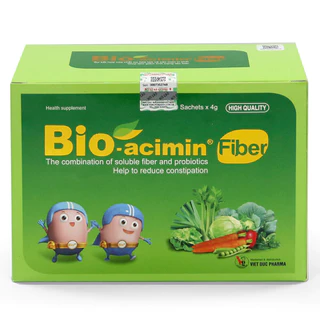 Bio acimin Fiber bổ sung CHẤT XƠ - hỗ trợ TÁO BÓN