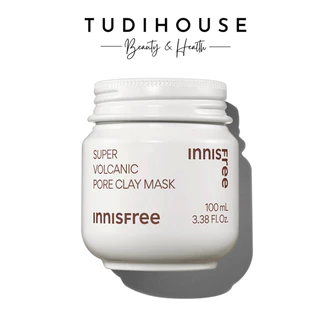 MẪU MỚI 2023 - Mặt nạ đất sét Innisfree Super Volcanic Pore Clay Mask