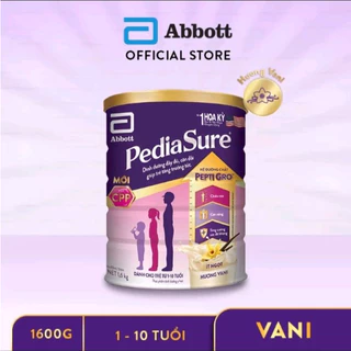 [Date mới 2026] Bộ 3 Lon Sữa bột pediasure 1.6kg hương Vani