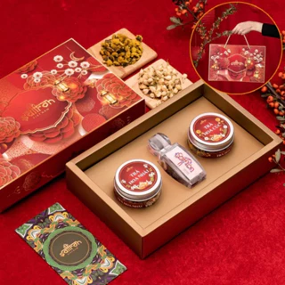 Hộp quà trung thu Saffron Nhụy Hoa Nghệ Tây Jahan 0.5Gr