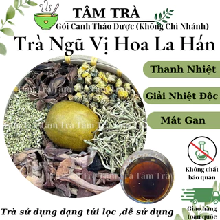 Trà Ngũ Vị Hoa La Hán - Dạng Túi Lọc - Thanh Nhiệt Gỉai Độc