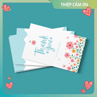 Combo 100 Thiệp Cảm Ơn - Thank You Card - MSP 2023