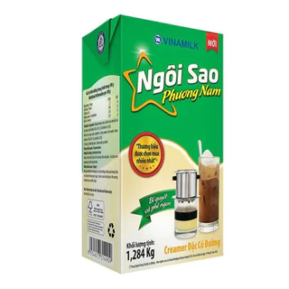 Sữa đặc ngôi sao Phương Nam xanh lá hộp giấy 1284g