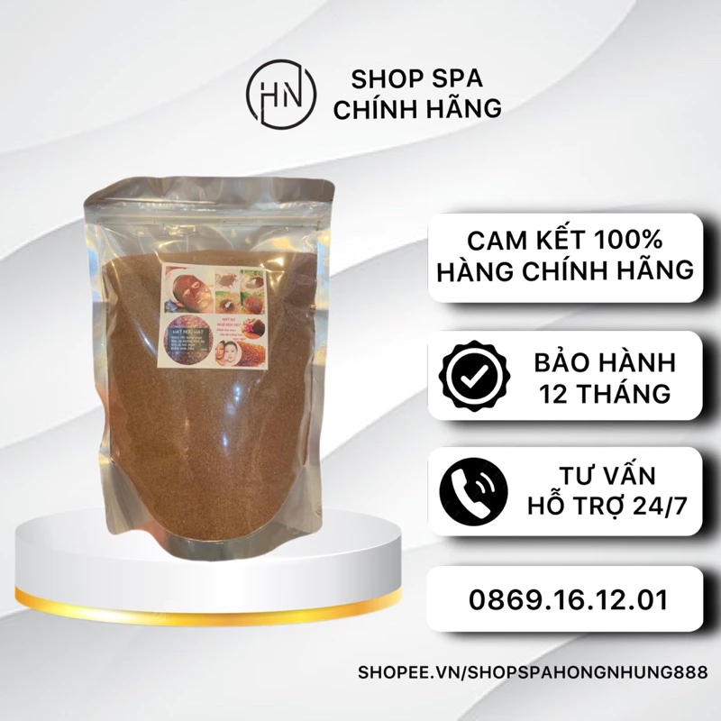 [Gói 1Kg] Mặt Nạ Ngũ Hoa Hạt Đắp Mặt Nguyên Chất, Hạt Đinh Lịch Handmade Hàng Loại 1