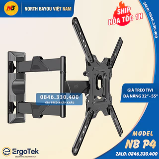 Giá treo tivi xoay đa năng NB P4 32 - 55 inch / ErgoTek E85 32 - 65 Inch - Giá Treo Góc Tường X32 / KP32 [ Rẻ Hơn P40 ]