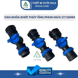 Van khóa khởi thủy ống phun mưa phi 25mm/32mm (khởi thủy từ ống mềm)