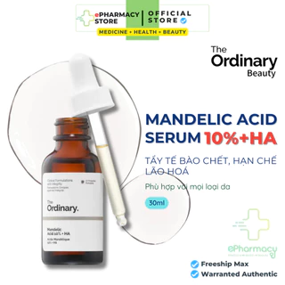 Serum The Ordinary Mandelic Acid 10% + HA [30ml] Tinh chất tẩy tế bào chết sáng da