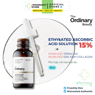 Serum The Ordinary Ethylated Ascorbic Acid 15% Solution [30ml] Tinh chất dưỡng sáng, đều màu da
