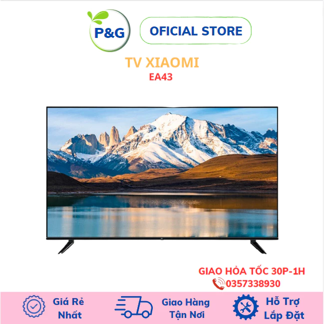 Smart Tivi Xiaomi EA43 43 inch siêu mỏng, màn hình  siêu nét full HD (hàng nội địa)- Bảo hành hàng chính hãng