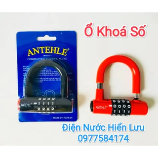 Ổ Khoá Số Chữ U Chống Trộm Antehle