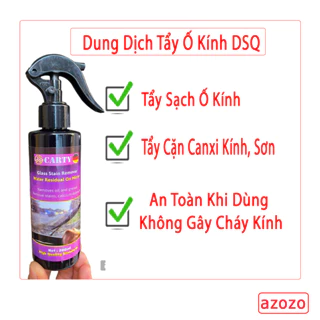 [ Loại Xịn ] Tẩy ố kính ô tô - Nước rửa kính xe ô tô - Tẩy cặn canxi trên bề mặt kính lái, gương chiếu hậu, trên sơn xe