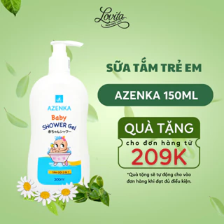 Sữa tắm gội Trẻ em 2 trong 1 AZENKA 300ml