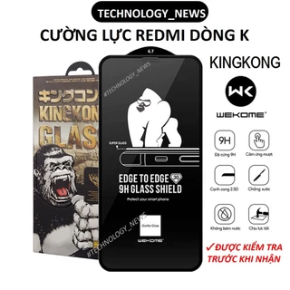 Cường lực KINGKONG Xiaomi Redmi K30/ K40/ K40s/ K50/ K60/ K30i/ K40 gaming/ Pro/ Ultra/ Pro+ siêu mượt