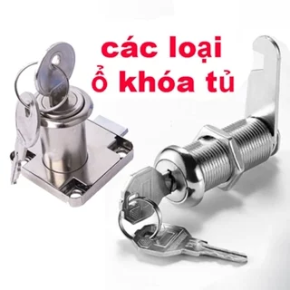 Ổ khóa tủ Inox Ổ khóa hộc kéo kèm vít Ổ khóa tủ gỗ cao cấp chắc chắn