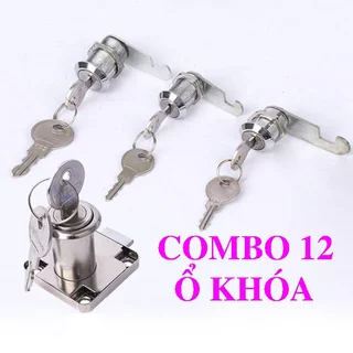 Combo 12 Ổ khóa cửa gỗ Ổ khóa tủ gỗ Khóa cửa Nguyên Việt cao cấp chắc chắn