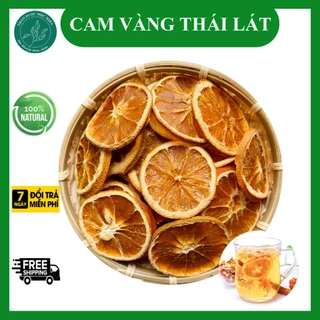 Cam Vàng Thái Lát sấy khô thơm ngon 50-100-200 gram - Detox cơ thể, tăng đề kháng