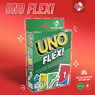 Bài UNO Flex Boardgame với thẻ bài Flex quyền lực mới cho cuộc chơi thêm thú vị, hấp dẫn và ảo diệu