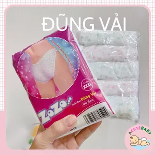 Quần lót giấy sử dụng một lần set 5 chiếc quần giấy miễn giặt cao cấp