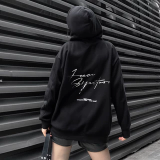 Áo hoodie SILENCE T-SHIRT/ Jeace Signature ,áo hoodie form rộng mũ 2 lớp tay phồng chất nỉ bông 100%cotton premium