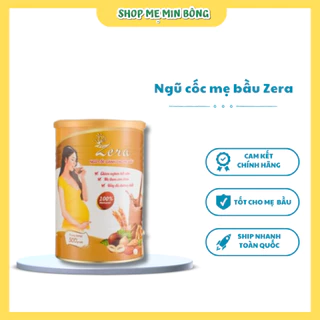 Ngũ cốc cho bà bầu Zera ngũ cốc dinh dưỡng thơm ngon dễ uống đầy đủ dưỡng chất 1 hộp 500gram