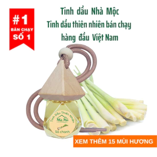 Tinh dầu treo xe Mộc Nhiên Nhà Mộc gồm 15 mùi hương Tinh dầu thiên nhiên cao cấp