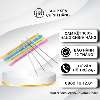 Que nặn mụn Combo 12 que nặn mụn, 1 vỉ 12 que nặn mụn dùng trong Spa, TMV