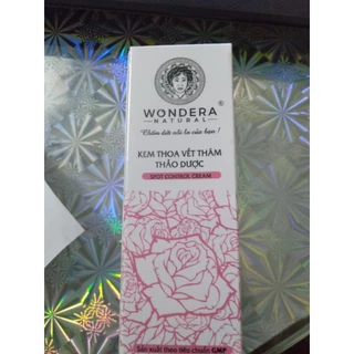 Kem Thoa Vết Thâm Thảo Dược Wondera 30g