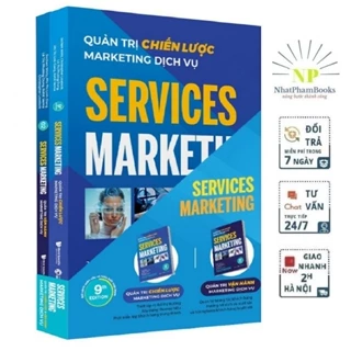 Sách - Bộ 2 Cuốn Services Marketing - Saigon Books