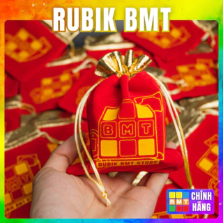 Túi Đựng Rubik Phiên Bản Tết Nguyên Đán (bản giới hạn), Túi Vải Dây Rút Cao Cấp, Phụ kiện Rubik