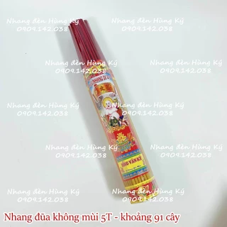 Nhang đũa KHÔNG MÙI Di Lặc 5 tấc 91 cây