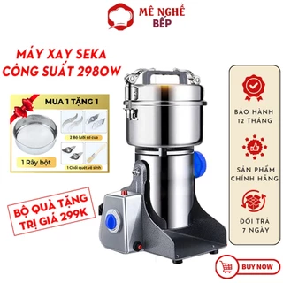 Máy xay nghiền công nghiệp Seka Z10,Máy xay xương SEKA - Inox 304 cao cấp - Công suất 2980W - Xay bột - Nghiền thực phẩm