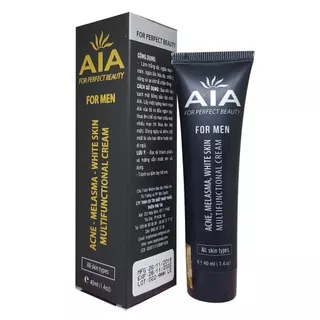 Kem thâm mụn cho nam For Men AIA Cosmetics trắng da liền sẹo se kích lỗ chân lông 40ml