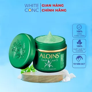 Kem lô hội dưỡng da Aloins Eaude Cream S, dưỡng ẩm, trắng hồng toàn thân Nhật Bản 180g