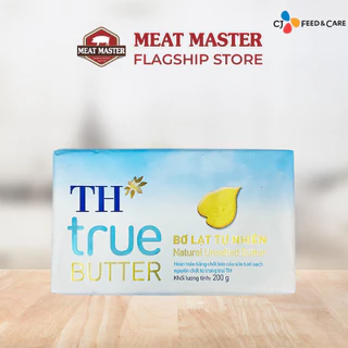 Bơ lạt tự nhiên TH True Butter 200g