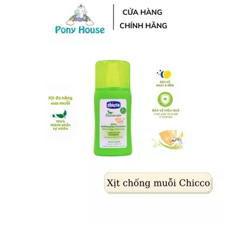 Xịt CHống Muỗi Chicco Extra - Xịt Chống Muỗi , Côn Trùng Cắn An Toàn Cho Bé Từ 2 Tháng - 100ML