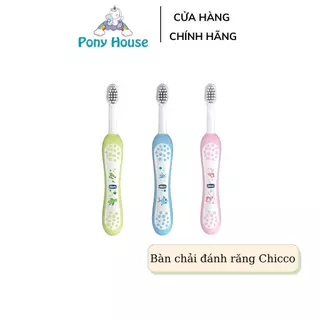 Bàn Chải Đánh Răng Chicco Siêu Mềm Cho Bé 6 Tháng đến 3 Tuổi Hình Động Vật Đáng Yêu  (Hàng Chính Hãng)