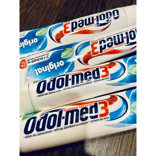 Kem Đánh Răng Odol Med 3 Original, 75 ml (hàng Đức 🇩🇪)