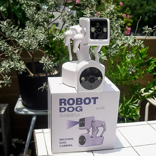 Camera Yoosee Robot Dog 2 MẮT KÉP 5MP Full HD, xem 2 góc cùng lúc, thiết kế độc đáo, bảo hành 1 năm