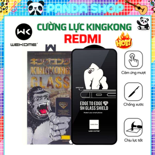Kính cường lực KingKong Redmi K30 K40 K50 Gaming 10C 10A 9A 9C 8 Note 12 12s 11 11s Pro Note 10 Pro 10s 9s 9 12C A1 A2+