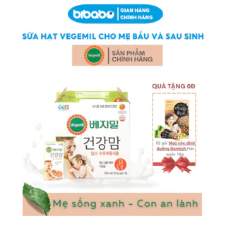 Thùng 16 hộp sữa hạt Vegemil dành cho mẹ bầu và cho con bú (Vegemil Healthy Mom)