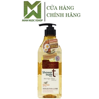 Sữa tắm cao cấp Hàn Quốc Shower Mate Chamomile tinh chất hoa cúc làm mềm da 550ML