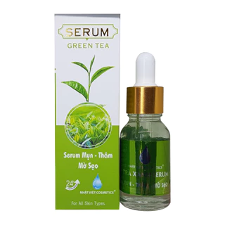 Serum mụn thâm mờ sẹo chiết xuất từ trà xanh NHẬT VIỆT COSMETICS (15ml)