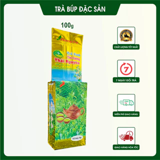 [100G] Trà búp đặc sản Thái Nguyên, vị thơm tự nhiên chát dịu hậu ngọt sâu, trà sạch tiêu chuẩn VietGap
