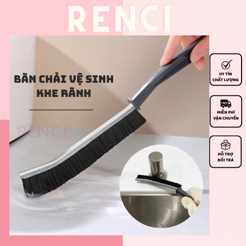 Bàn Chải Vệ Sinh Khe Hở Đa Năng Cọ Vệ Sinh Khe Nhà Tắm Khe Cửa Nhà Bếp Nhỏ Gọn Tiện Lợi